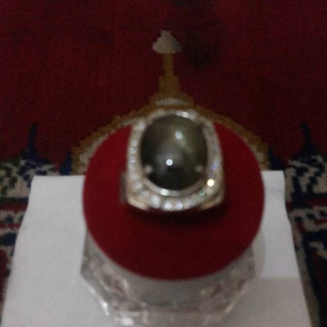 Batu cincin green safir