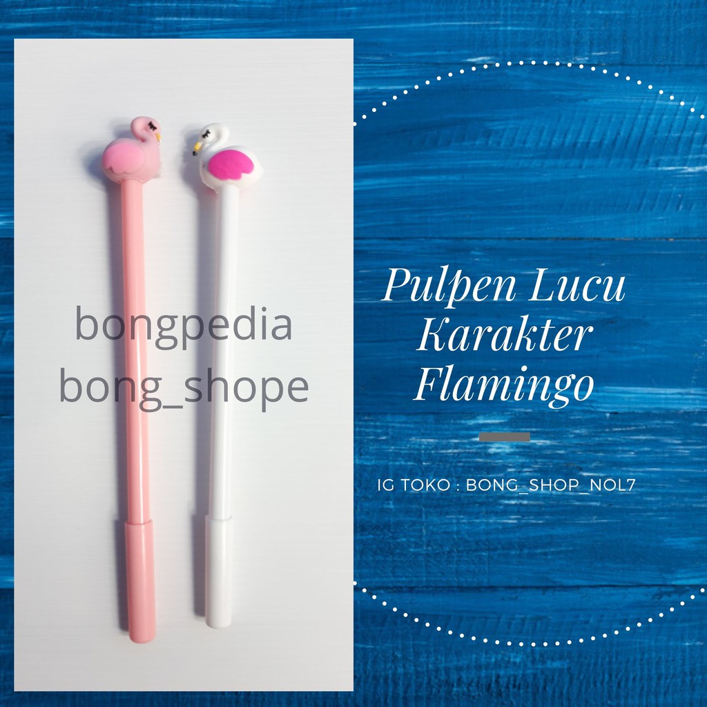 

Pulpen Lucu Karakter Flamingo|Pen Lucu Flamingo|Ballpoint Lucu Flamingo