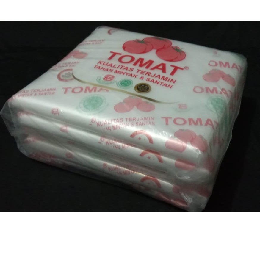 KUALITAS TERBAIK!!! ( PE - TOMAT 14 x 27 ) PLASTIK SERBAGUNA PE TOMAT Ukuran 14 x 27