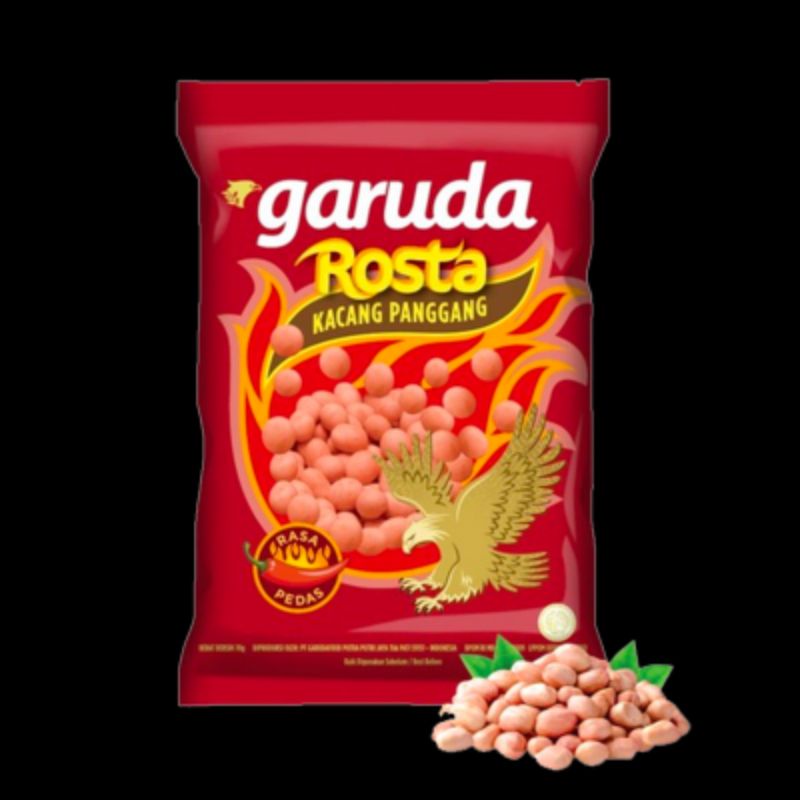 Kacang Panggang Rosta Garuda isi 10 x 11 gr