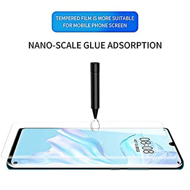 TEMPERED GLASS UV HUAWEI P30  ANTI GORES KACA FULL LEM ULTRAVIOLET - SCREEN PROTECTOR