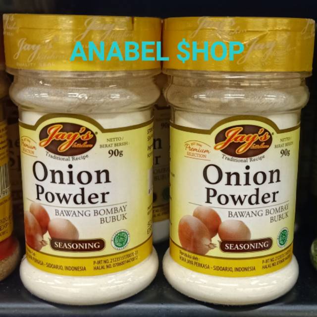 

Jay's Onion Powder Seasoning Jays Bumbu Bawang Bombay Bubuk Jay