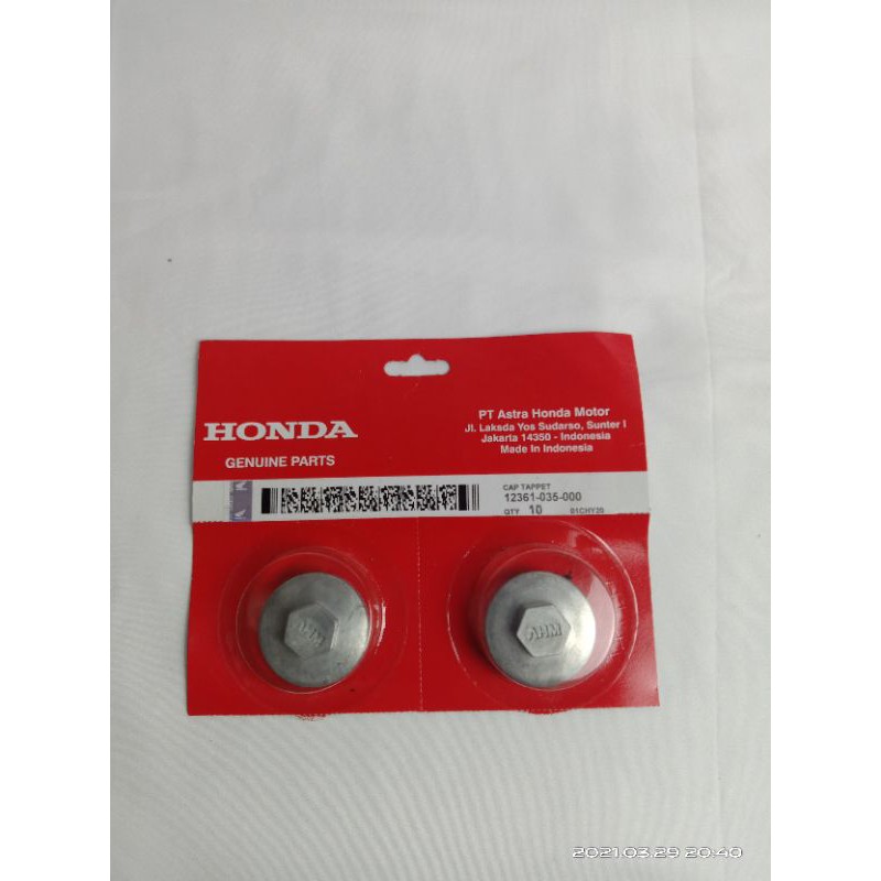 TUTUP KLEP GN5 SUPRA X OLD SUPRA FIT OLD SUPRA FIT NEW REVO OLD GRAND AHM  2PCS(SEPASANG )