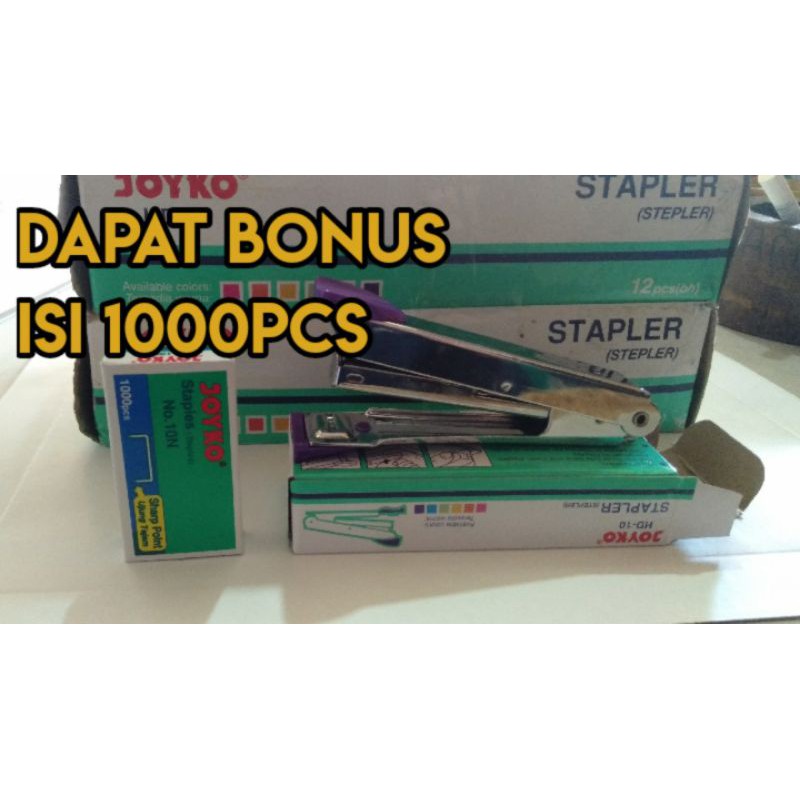 

STEPLER plus bonus isi 1000 pcs / steples / hekter