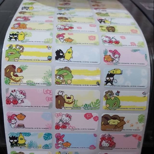 

Label nama ORI SANRIO CHARACTER HANYA SIZE M