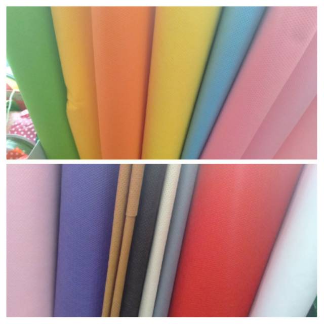 Kain sponbond/spunbond furing/tisu buket  /masker dll ,meteran lebar 160cm