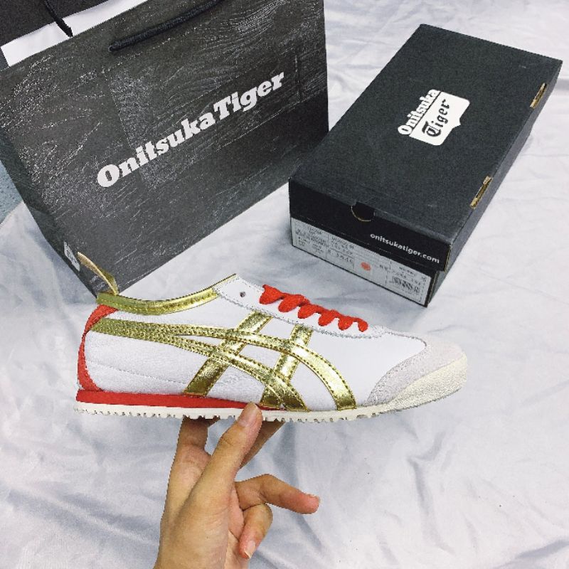 ONITSUKA TIGER MEXICO 66 WHITE GOLD