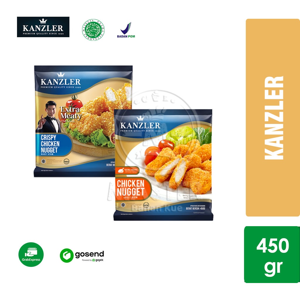 

Kanzler Chicken Nugget / Olahan Ikan 450gr [KHUSUS INSTANT]