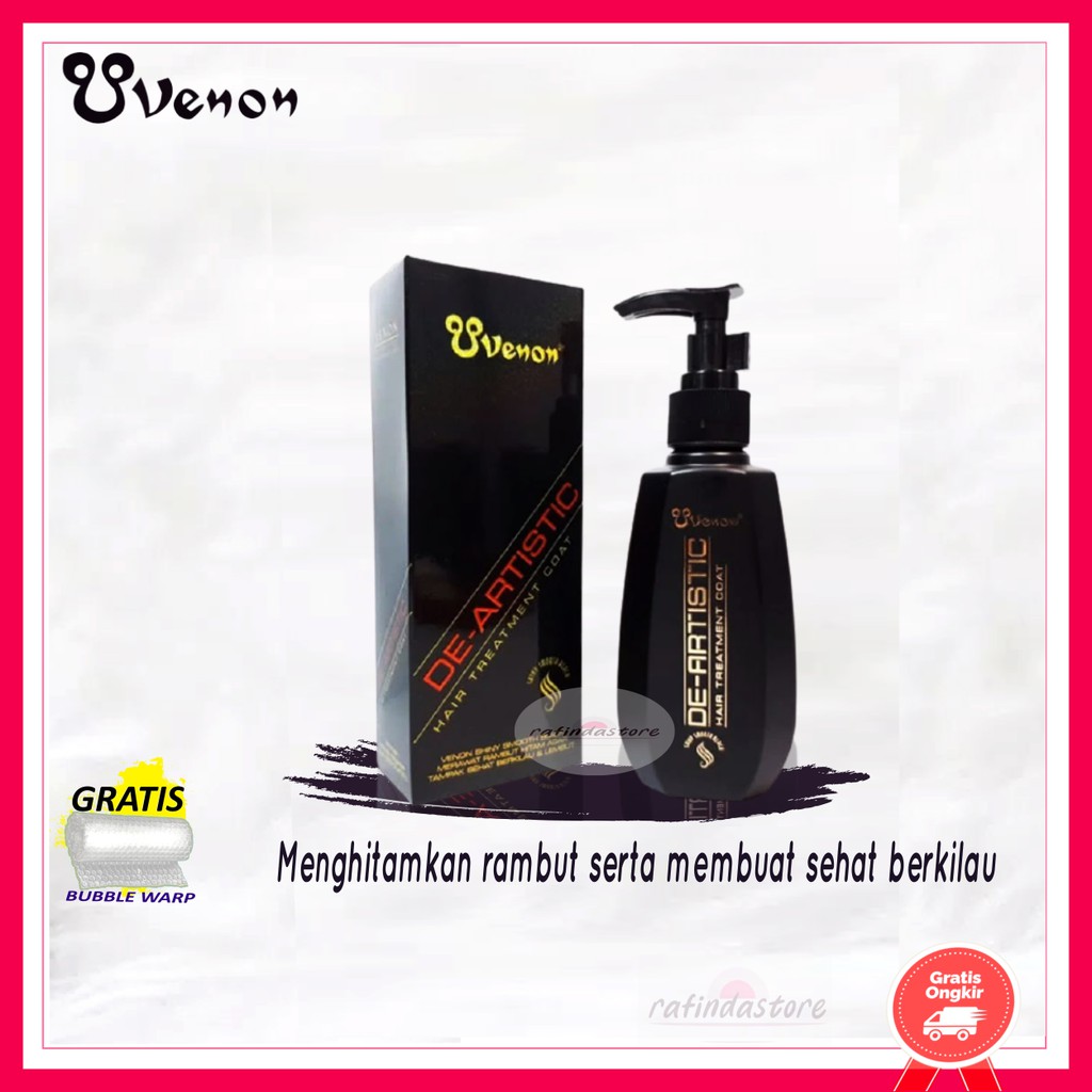 VITAMIN RAMBUT VENON HITAM / VENON HAIR TREATMENT / VITAMIN VENON DE ARTISTIC HAIR TREATMENT ORI /