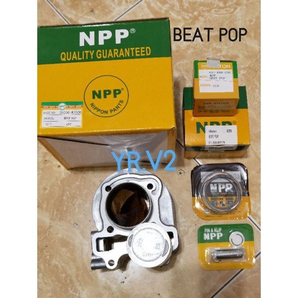 Blok seher boring silinder Beat pop fi beat esp scoopy fi esp beat fi, vario 110 fi K44 plus piston 