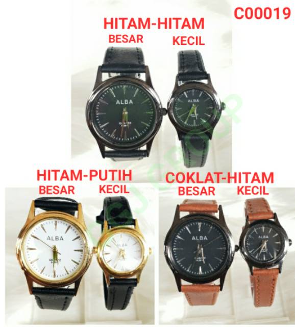 C ( C19 ) JAM TANGAN COUPLE DEWASA HARGA SATUAN