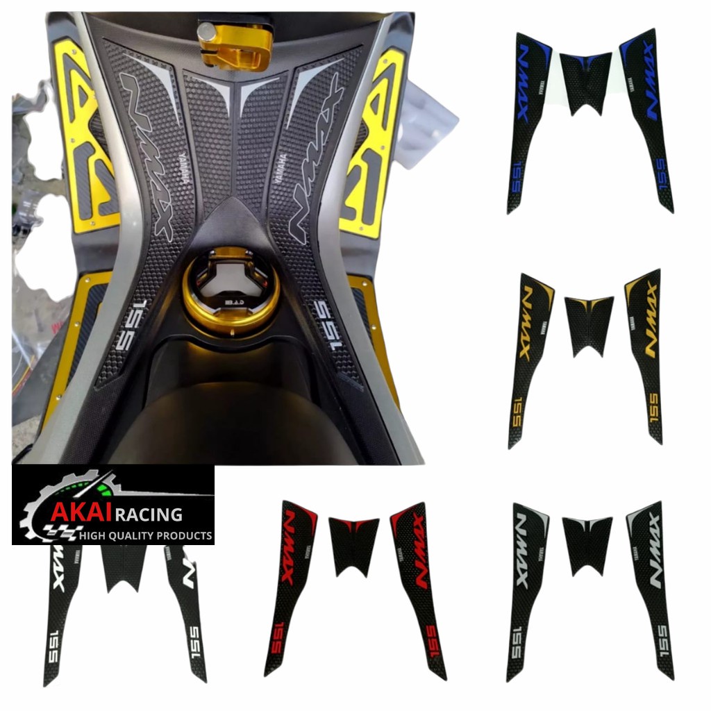 Tankpad Nmax Tangpad Nmax Deckpad Nmax List Body Nmax Karet Premium Produk Akai Racing Original  FOURSIX_46