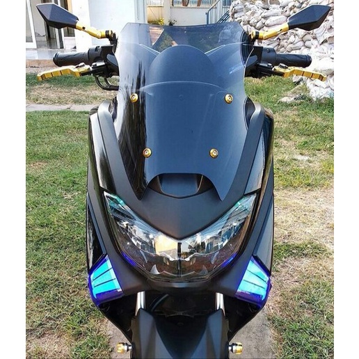 Original winshield nmax maxshield model ocito visor maxshield ocito laser cutting export quality