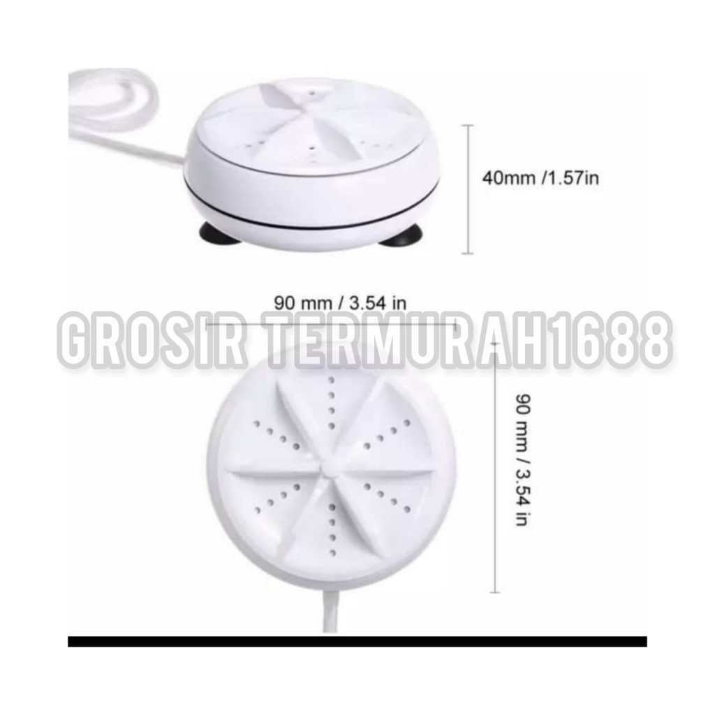 MESIN CUCI MINI PORTABLE ULTRASONIC TURBINE WASH OLL-935