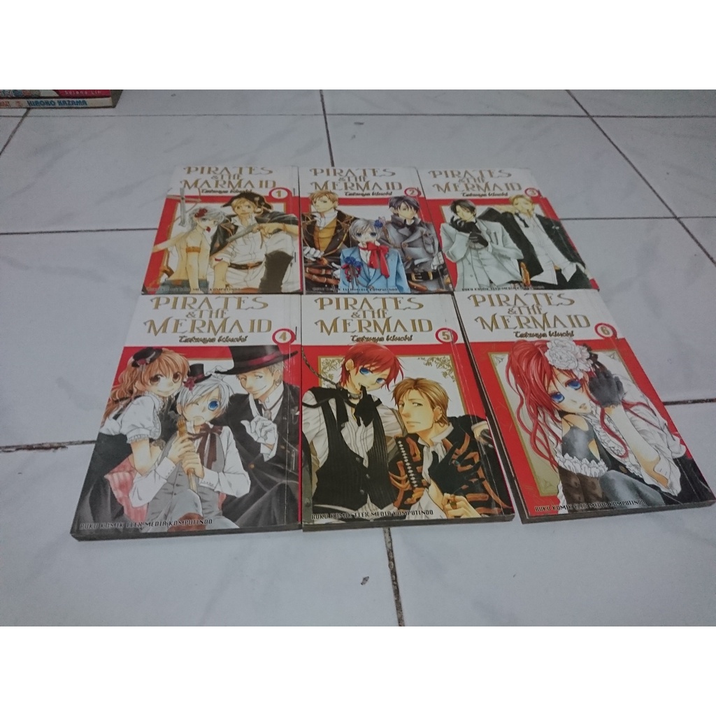 Komik Pirates & The Mermaid 1-6 tamat - Tatsuya Kiuchi