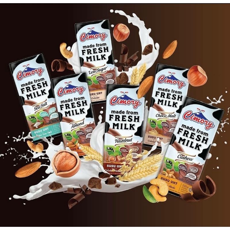 

Cimory Fresh Milk Hazelnut