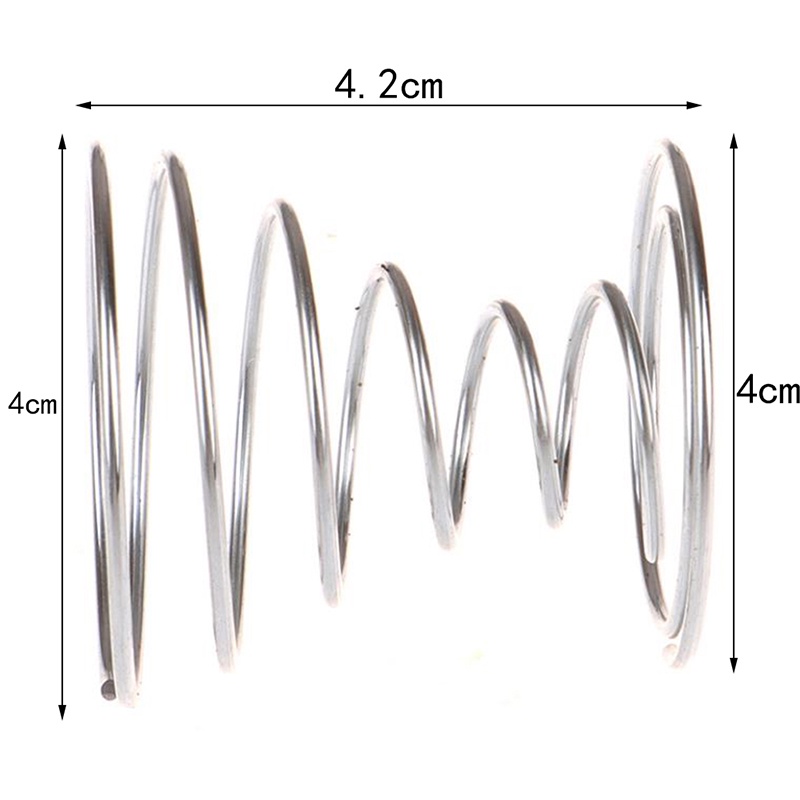 &lt; E2id &amp; &gt; 6pcs Stand Holder Pot Bunga / Tanaman Bahan Stainless Steel