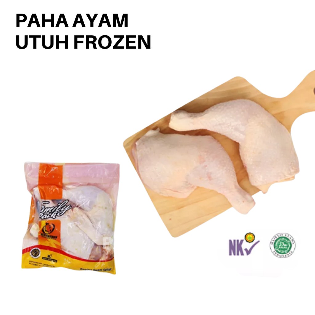 

Paha Ayam Utuh Frozen 500gr Daging Bestchicken Filet Dada Utuh Padang