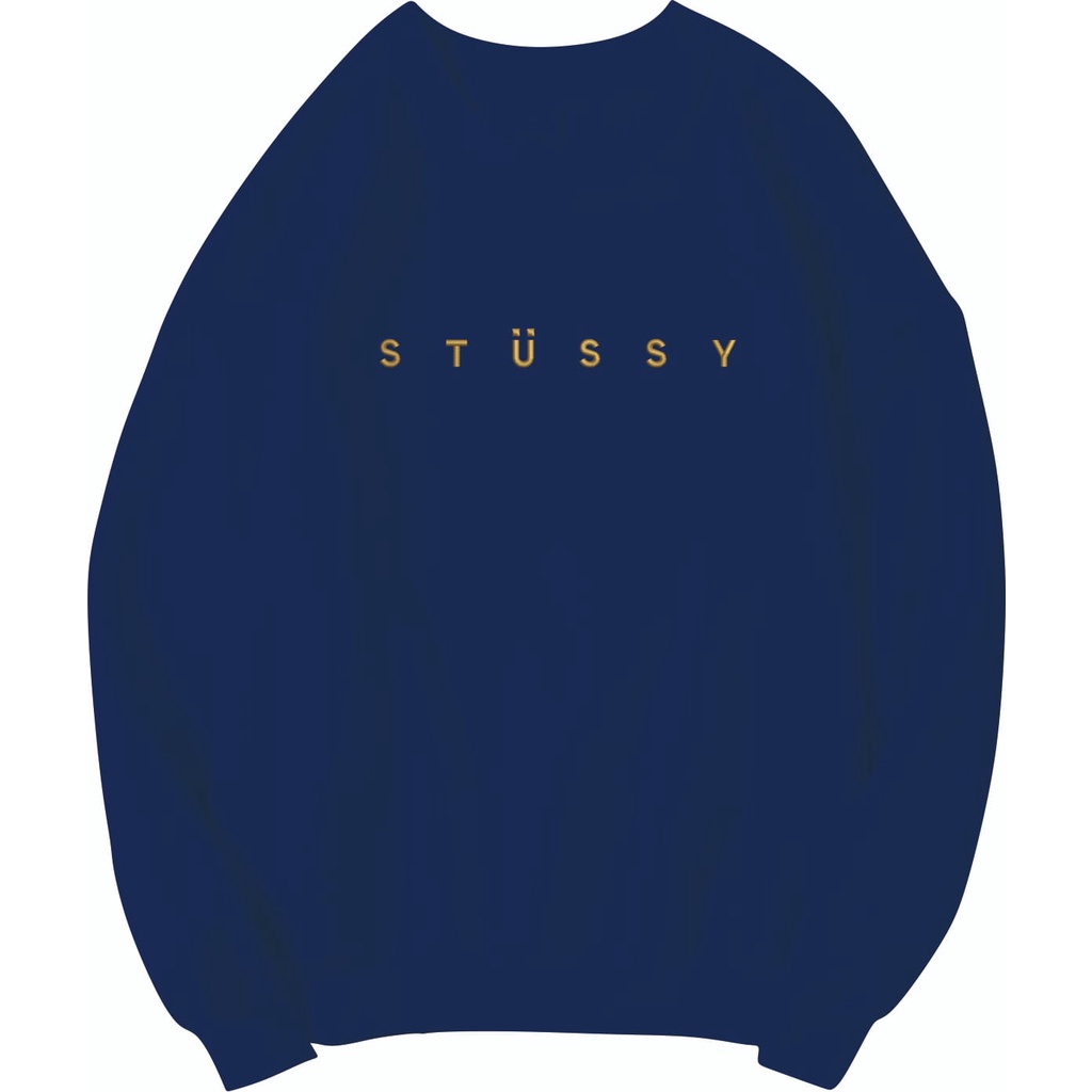 STUSS BORIDR BASIC SWEATER WANITA - ATASAN KEKINIAN TERLARIS