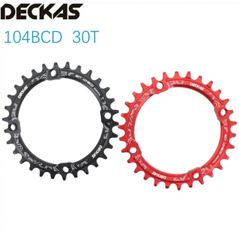 Deckas Chainring Deckas BCD 104 Narrow Wide 30T