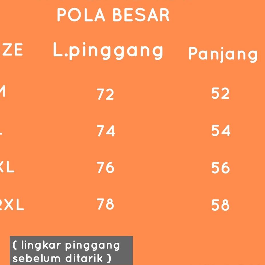 Special Price.. NEVADA POLA BESAR woven cowok pria celana pendek kain chinos pinggang karet branded 