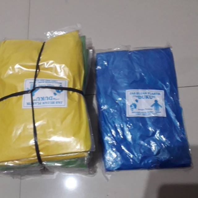 mantol jas hujan plastik lengan panjang mantel