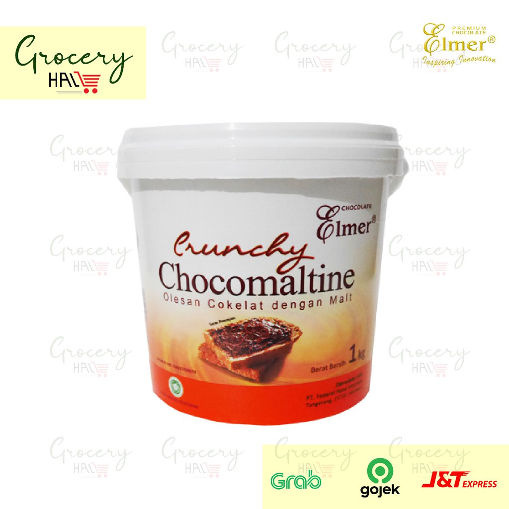 

ELMER CHOCOMALTINE CRUNCHY SPREAD 1 KG