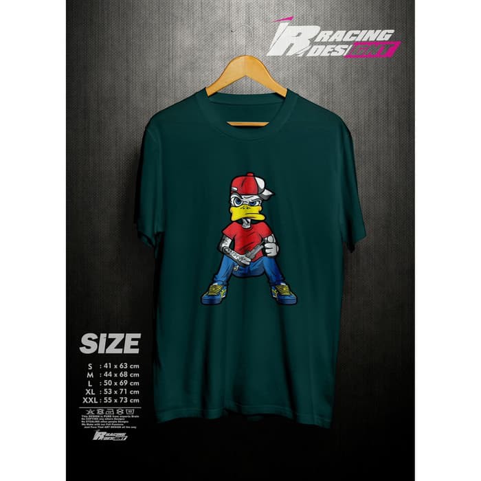 Kaos T-shirt Baju Donal Duck Bebek Kualitas Distro Terbaru -mybee