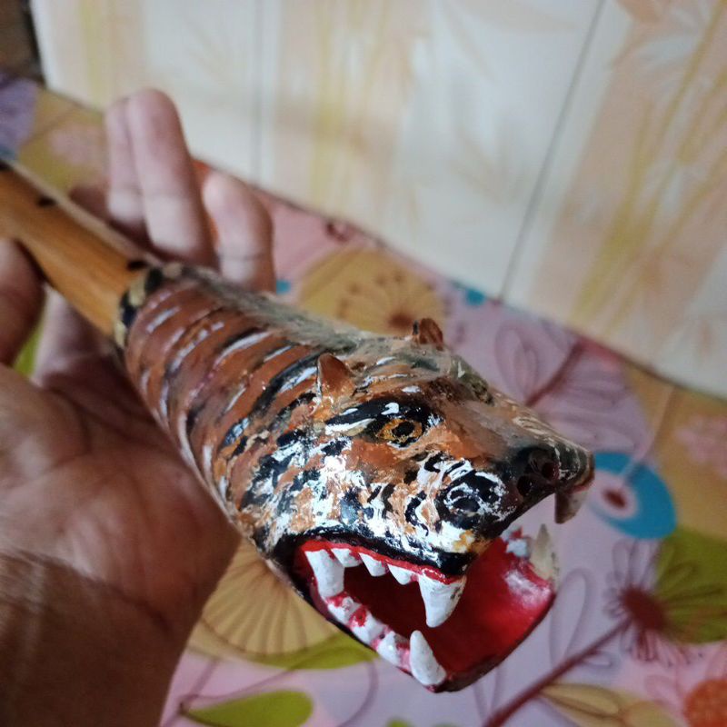 Terompet Slompret Reog Jaranan Motif Macan