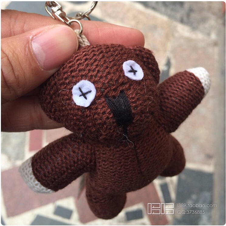 Gantungan Kunci Gantungan Aksesoris Tas cute Lucu Gemes Boneka beruang aksesoris tas anak perempuan cenderamata hadiah asesoris acesoris karakter beruang  Cute  Plush Toys Keychains Soft Stuffed Doll Pendants Christmas gifts hadiah anak