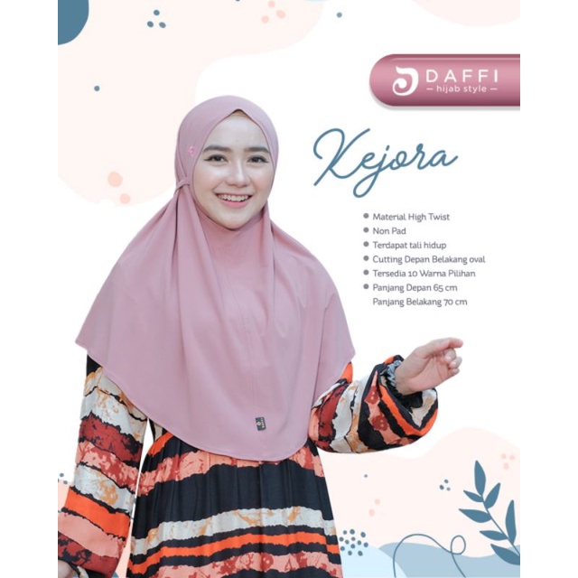 Hijab Instan ORI DAFFI KEJORA