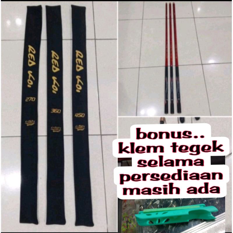 Joran tegek iguruai Red koi 270, 360, 450 hard