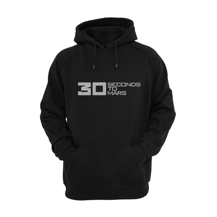 Hoodie 30 second to mars hitam - c3