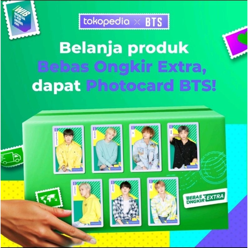 BTS Photocard Toko Ijo