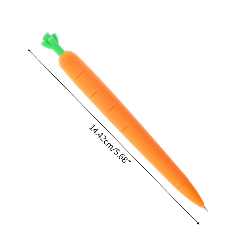 Mary 0.5mm Wortel Pensil Mekanik Pena Otomatis Perlengkapan Alat Tulis Sekolah