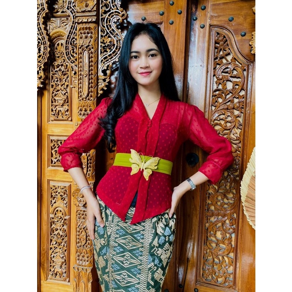 kebaya jadi geya sifon yoryu polka serat pisang-5