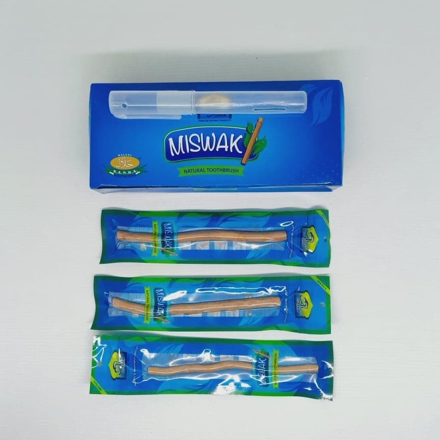 Siwak Impor 1 Lusin Kayu Sewak Miswak 12 pcs