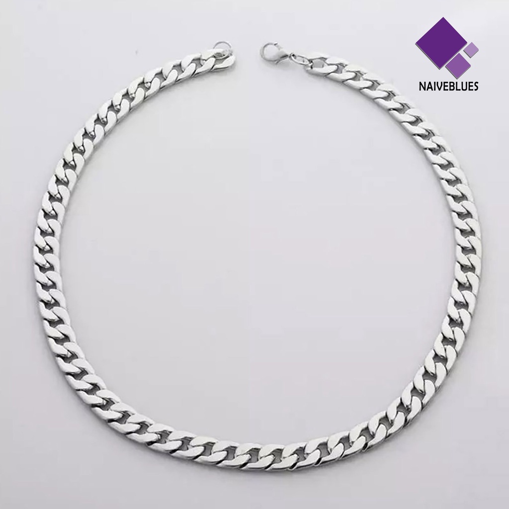 Kalung Model Lebar Twist Oblate Untuk Pria