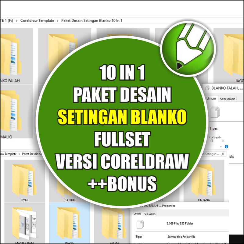 Setingan Blanko 10 In 1 CDR Only