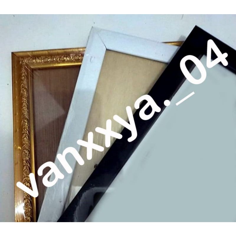 Bingkai Foto Pigora Pigura Frame Fiber 8RS (20×30) Pres  10RS pass 20x30  Tanpa Tepi Minimalis dan Ukirq