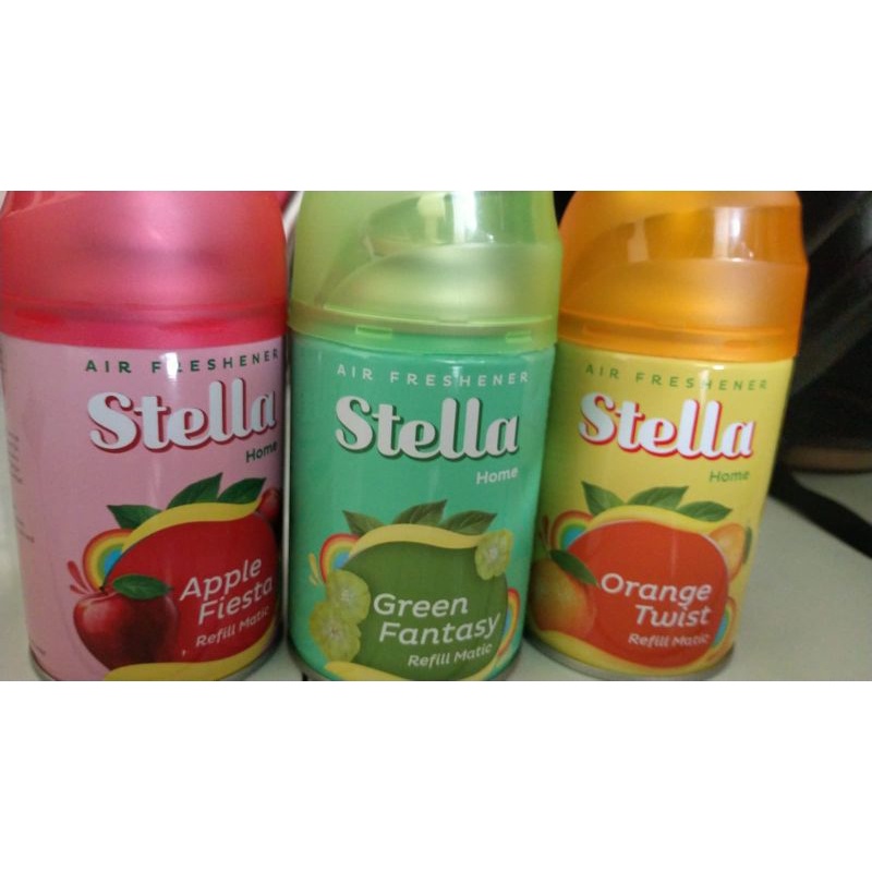 STELLA MATIC 225ML PAKET ISI 2 PEWANGI RUANGAN