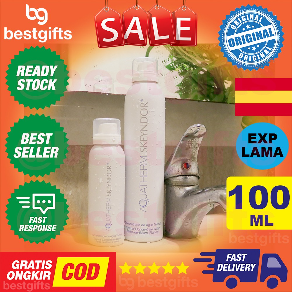 SKEYNDOR AQUATHERM THERMAL CONCENTRATE WATER PERAWATAN KULIT WAJAH HARIAN MUKA SENSITIF SEGAR 100 ML