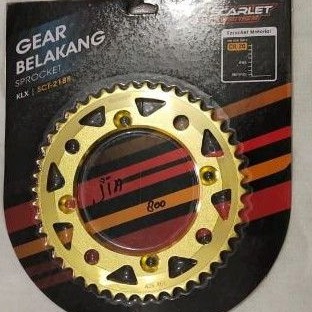 Gear / gir Belakang KLX 150 428*46T SCARLET