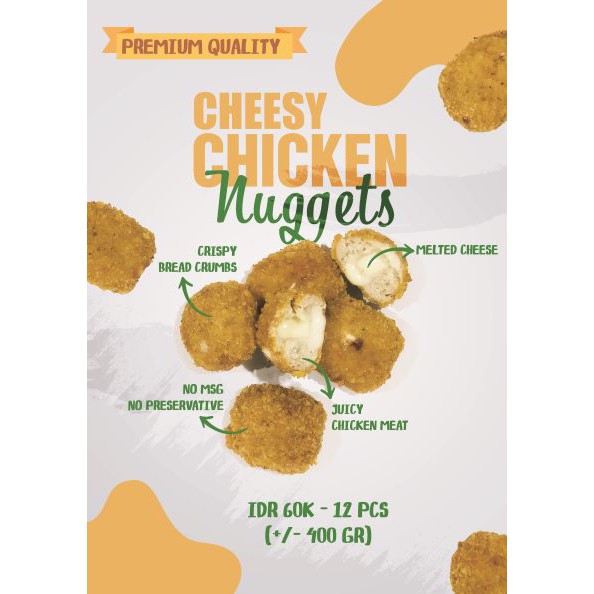 

Cheesy Chicken Nuggets