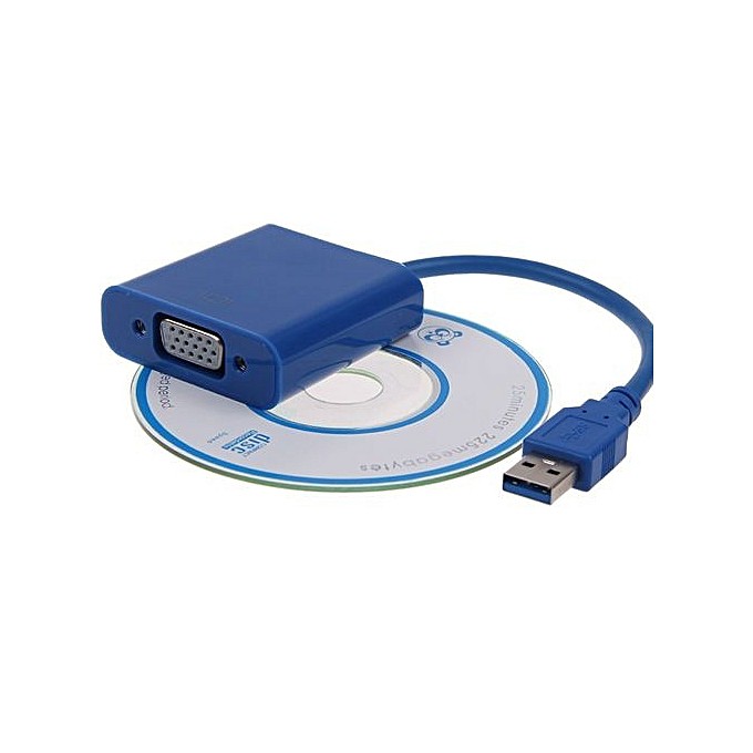 Kabel Converter USB 3.0 male to VGA Female Display Adapter