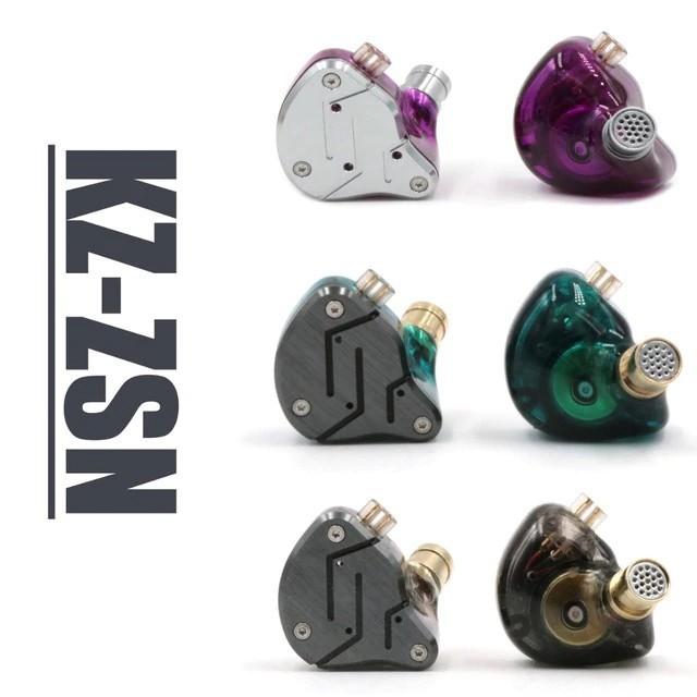 Knowledge Zenith Hybrid Earphone KZ-ZSN 1BA 1DD with Mic