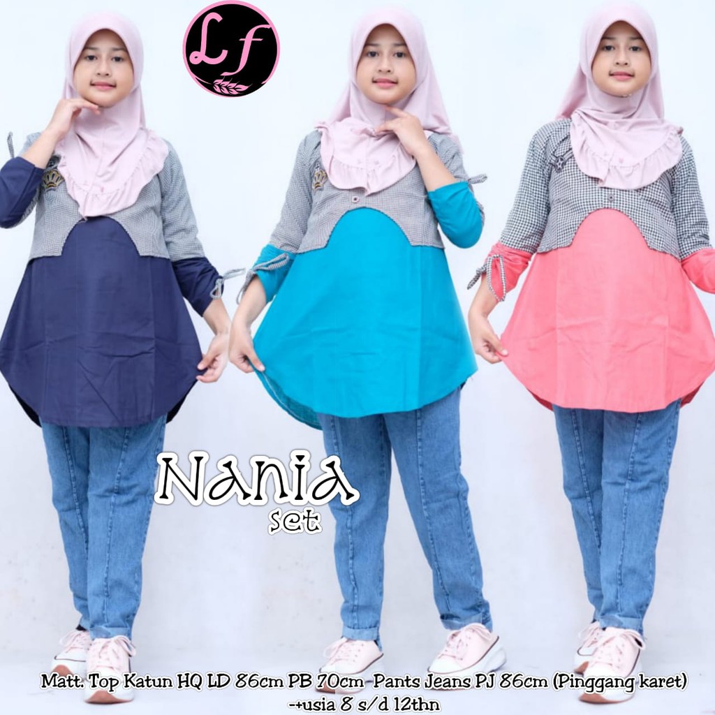 SETELAN ANAK "NANIA SET"