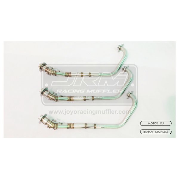 Knalpot JRM Joyo Racing Muffler - FU LEHER STAINLESS