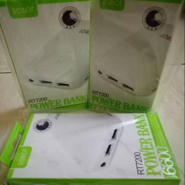 Powerbank robot 6600 mAh