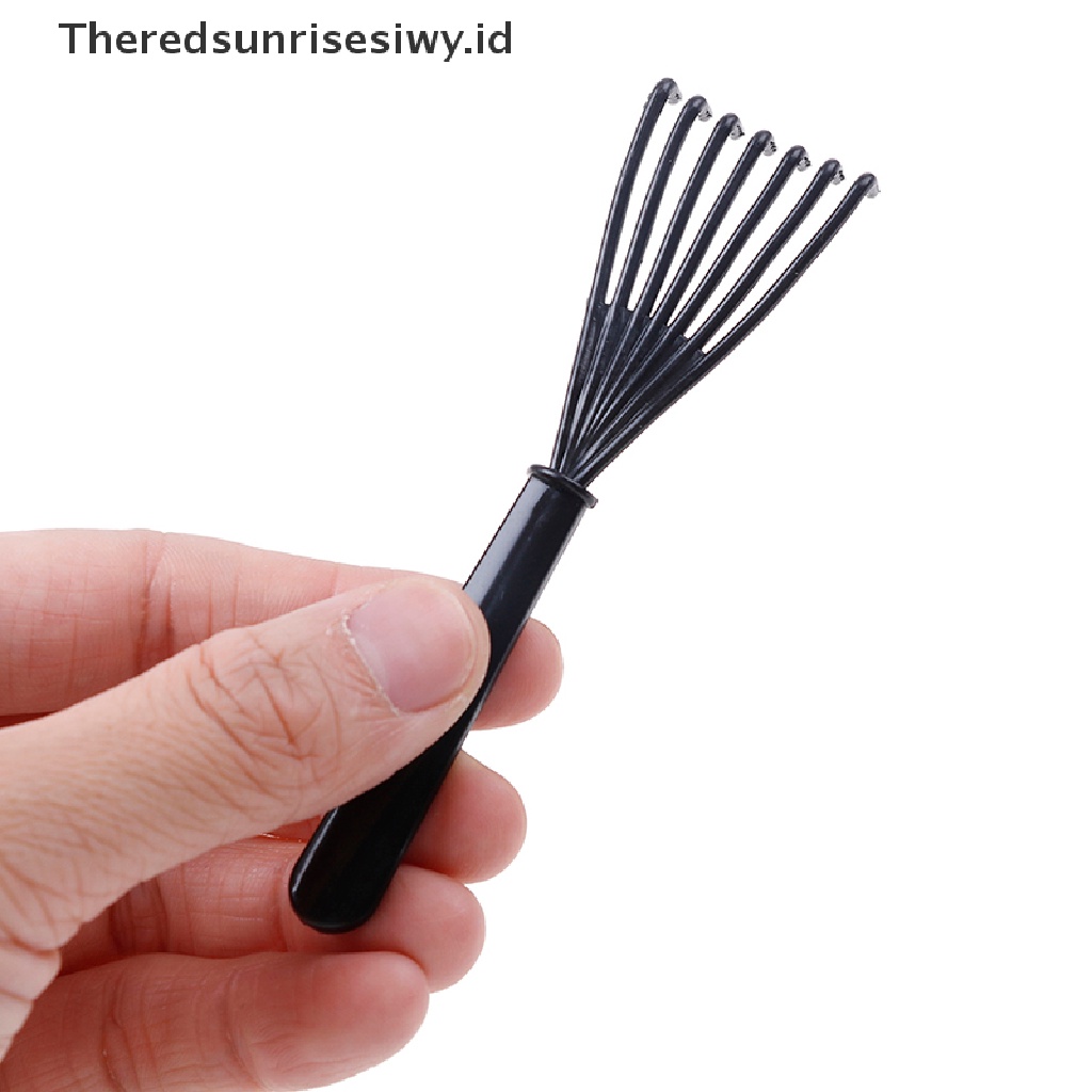 (Theredsunrisesiwy.Id) 2pcs / Set Sikat Pembersih Sisir Rambut Lembut